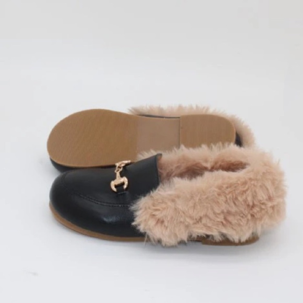 Fur Loafers Shoes